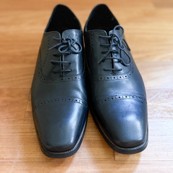 ALIPASINM - Men - Dress Shoes Oxford - Black Leather - 11.5 - Picture 2 of 10